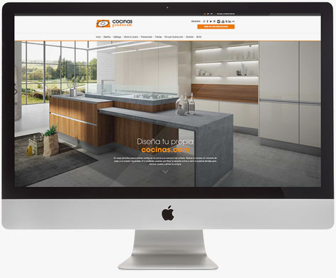 Web actual - Cocinas.com - Proyectos - Lombok Design Web actual - Cocinas.com - Proyectos - Lombok Design