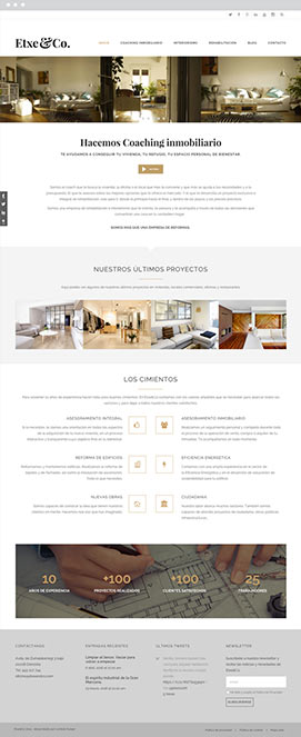 Web Actual - Etxe&Co - Proyectos - Lombok Design Web Actual - Etxe&Co - Proyectos - Lombok Design