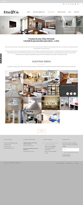 Web Actual - Etxe&Co - Proyectos - Lombok Design Web Actual - Etxe&Co - Proyectos - Lombok Design